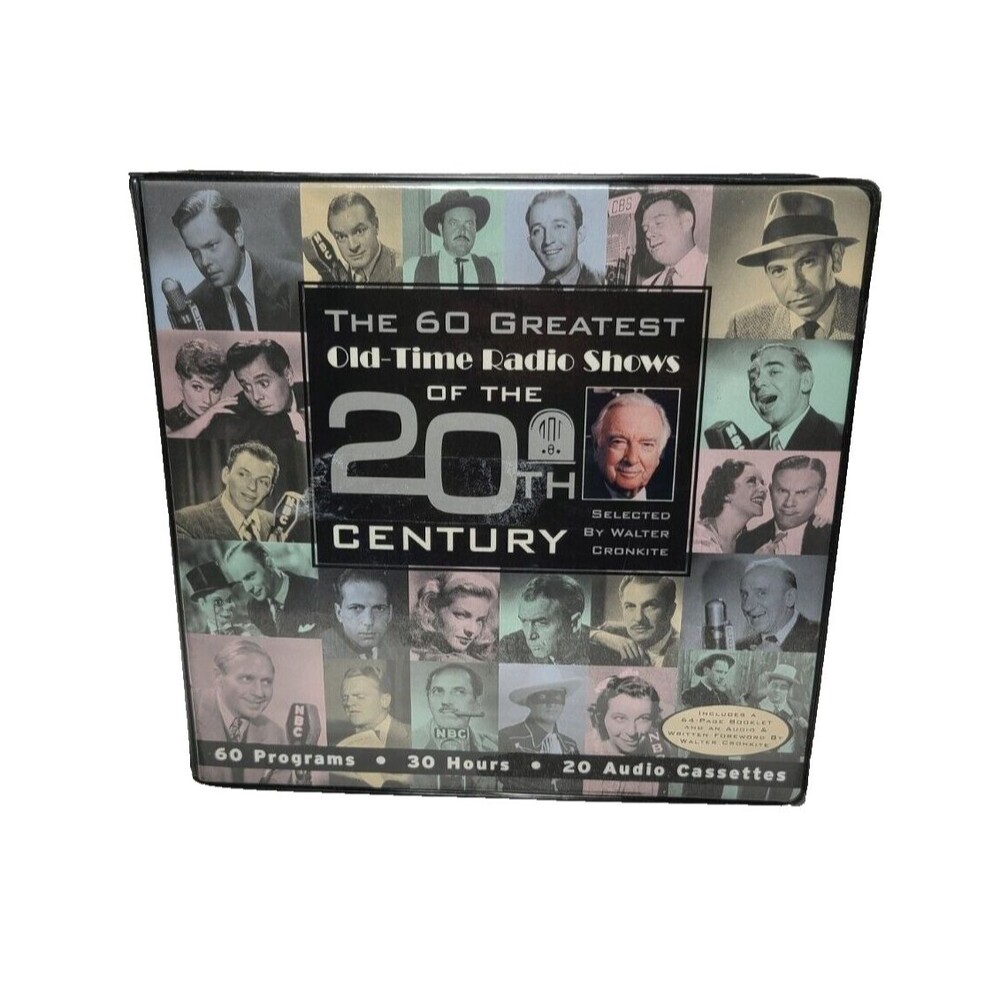 60 Greatest Old-Time Radio Shows of the 20th Century by Walter Cronkite